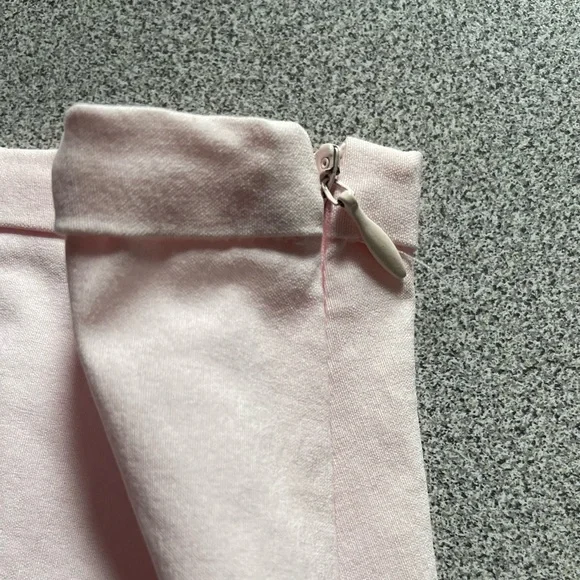 Vintage Smart Set Stretch Light Pink Skirt Size 13 - Picture 6 of 11